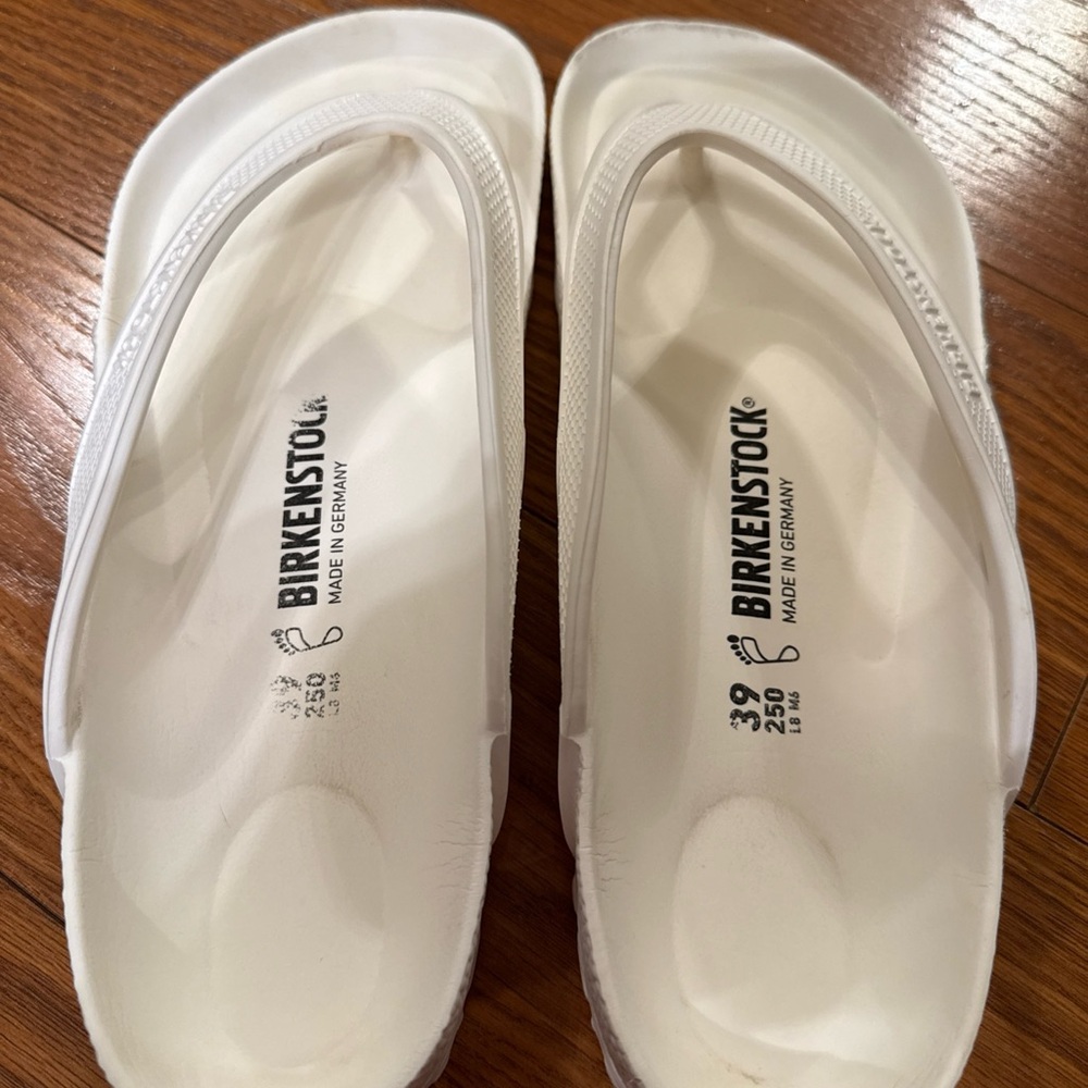 Birkenstock Honolulu Eva Classic White Flip Flops - Picture 2 of 6